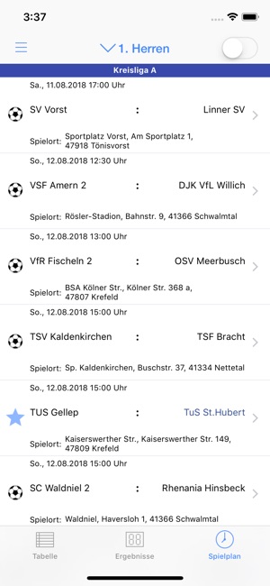 TuS St. Hubert Fußball(圖2)-速報App