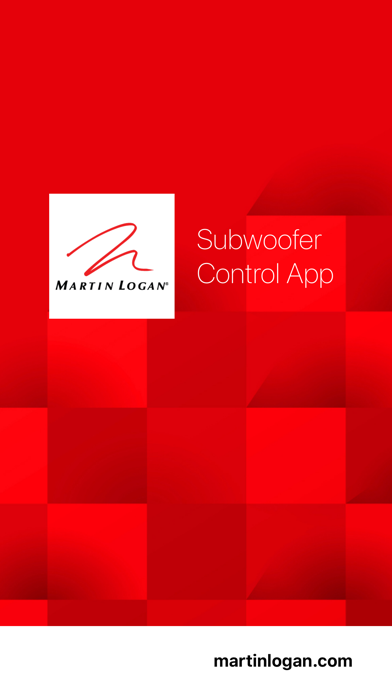 How to cancel & delete MartinLogan Subwoofer Control from iphone & ipad 2