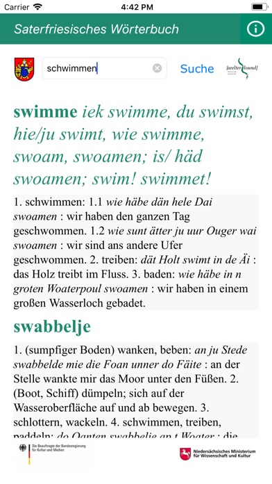 Saterfriesisches Wörterbuch screenshot 2