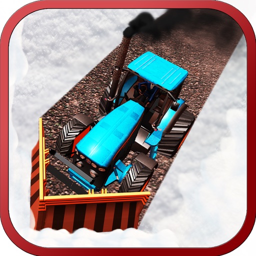 Snow Plow Tractor Simulator Icon