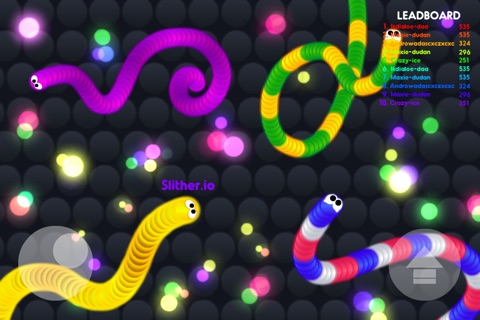 Rolling Snake.io screenshot 2