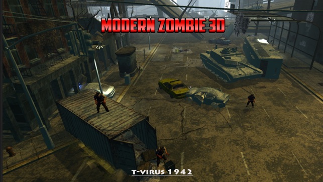 Modern zombie battle