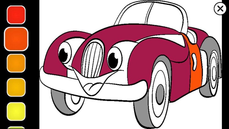 Coloring Cars And Vehicles