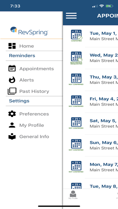 How to cancel & delete RevSpring Patient Connect from iphone & ipad 2