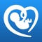Using the microphone on an iPhone or iPad, expectant parents can listen to their child and then share the sounds with others