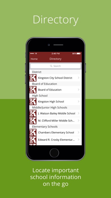 Kingston City School District screenshot 2