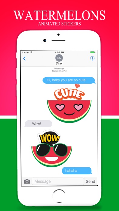 Animated Watermelon Stickers screenshot 4