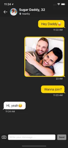 Zrzut ekranu 3 Gayzr - Chat y Citas Gay iphone