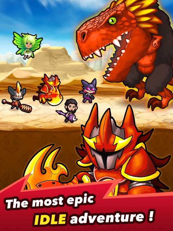 Crush Them All - Idle RPG на iPad