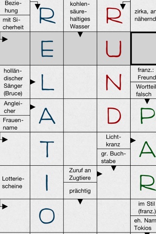 Kreuzworträtsel Pro screenshot 3
