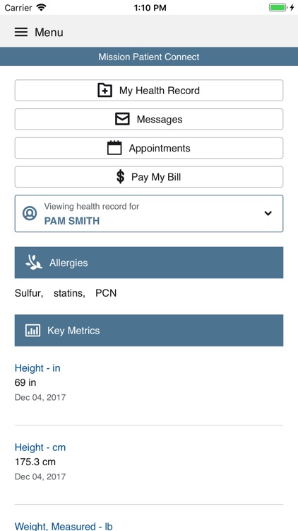 Mission Patient Connect