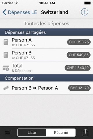 Expense Tool LE screenshot 2