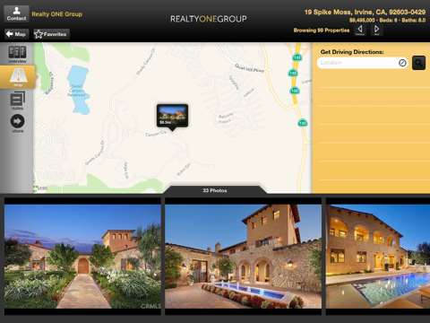 Realty ONE Group - Search Homes for Sale for iPad screenshot 3