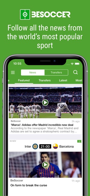 besoccer pour iphone