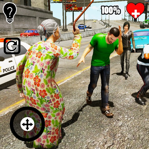 Miami Angry Granny iOS App