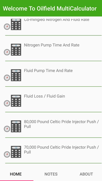 Oilfield Multicalculator Pro screenshot 3