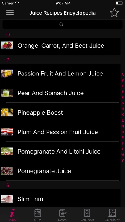 Juice Recipes Encyclopedia screenshot-6