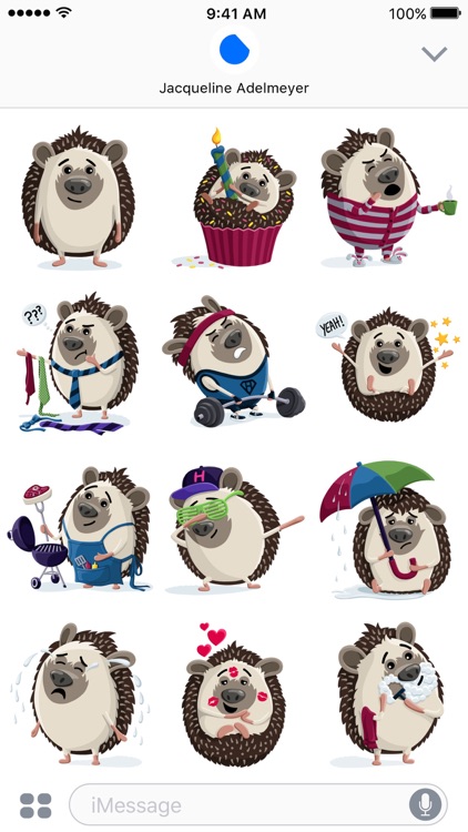 Henry the Hedgehog Stickers