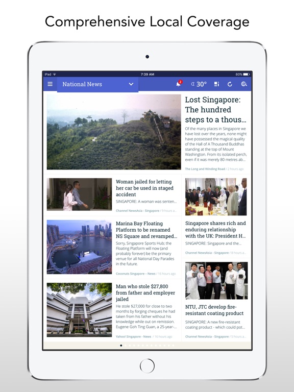 NewsLoop: News & lifestyle iPad NewsLoop: News & lifestyle iPad