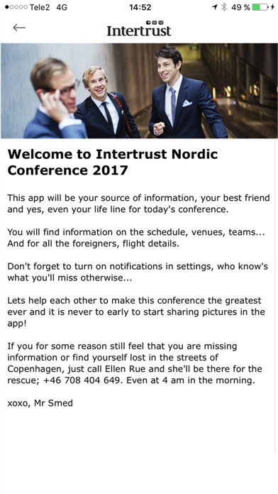 Intertrust Nordic Conference screenshot 2