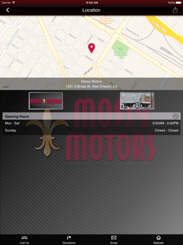 Mossy Motors, LLC screenshot 2