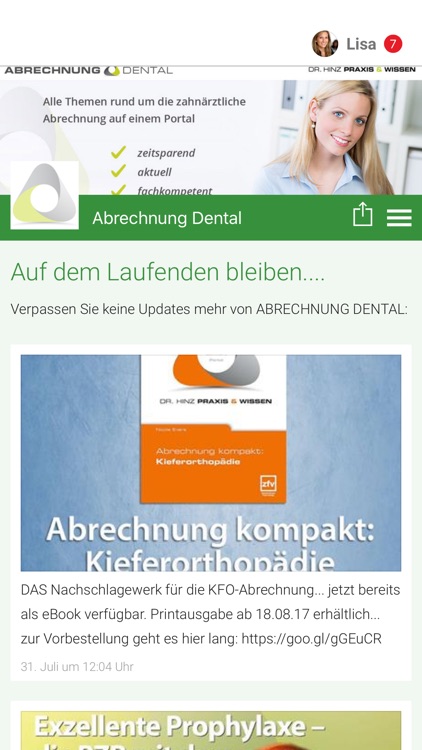 Abrechnung Dental