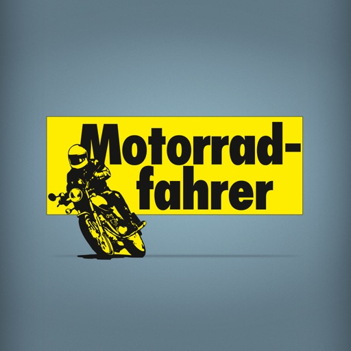 Motorradfahrer - epaper icon