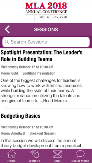 Michigan Library Conference 18(圖4)-速報App