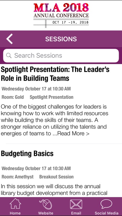 Michigan Library Conference 18 screenshot-3