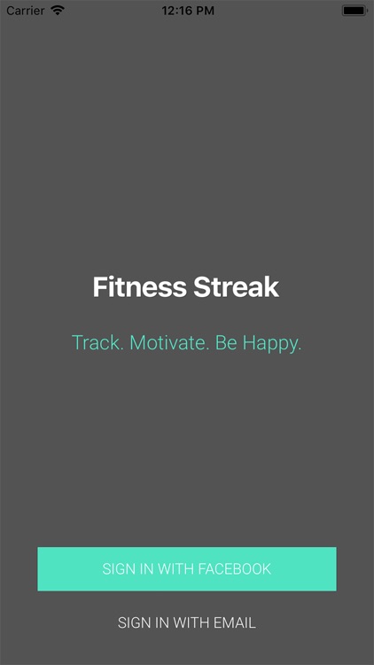 The Fitness Streak