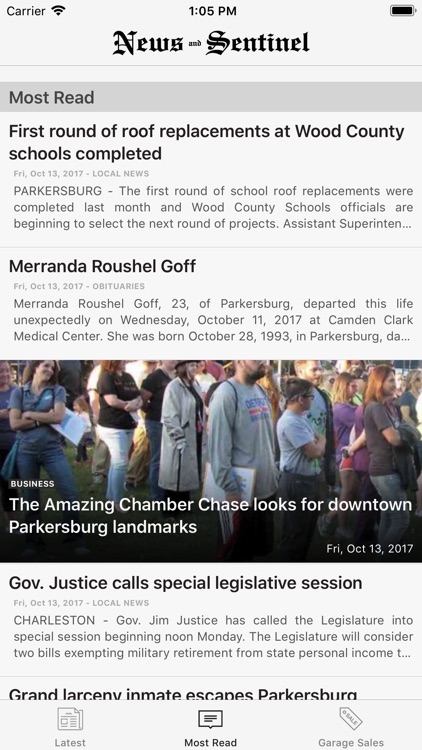 Parkersburg News and Sentinel