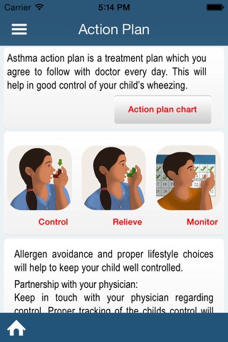 7 keys for infant Asthma Lite screenshot 4