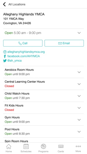 Alleghany Highlands YMCA(圖1)-速報App