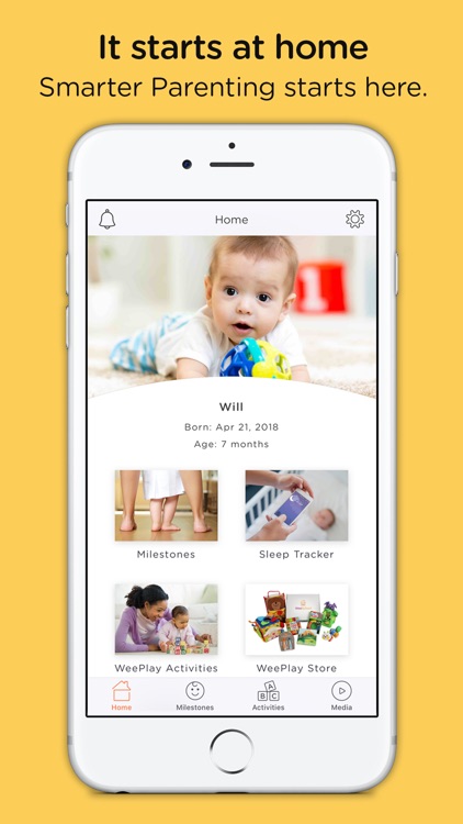 WeeSchool Baby Development App screenshot-0