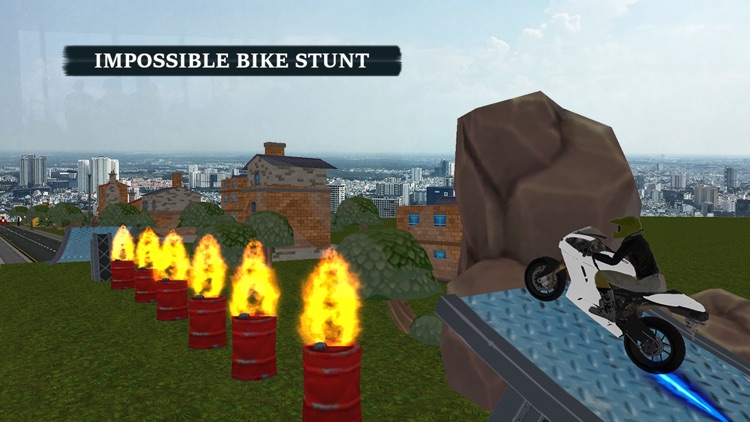 Impossible Bike track 3D Stunt