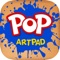 Get creative with our new app, POP ArtPad - the app that lets you take photos and create funny faces with over a hundred hilarious stickers to choose from