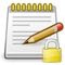 Password Pad allows you to create multiple note files, each encrypted by a different password