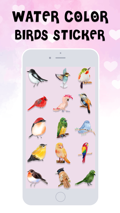 Birds Stickers! screenshot 2