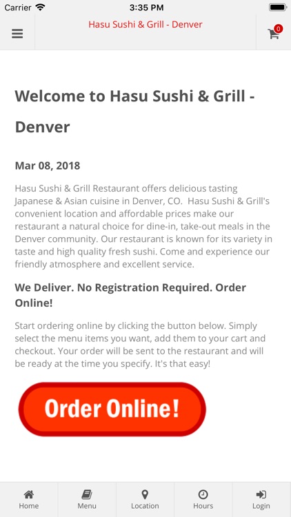 Hasu Sushi & Grill Denver