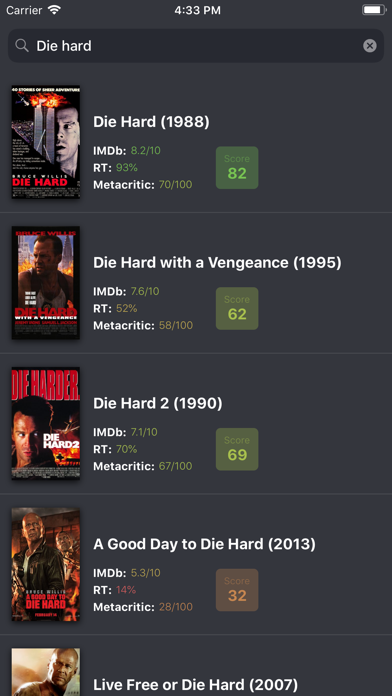Movie Ratings screenshot 3