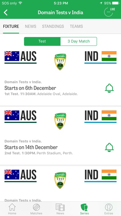 Cricket Australia Live screenshot-3