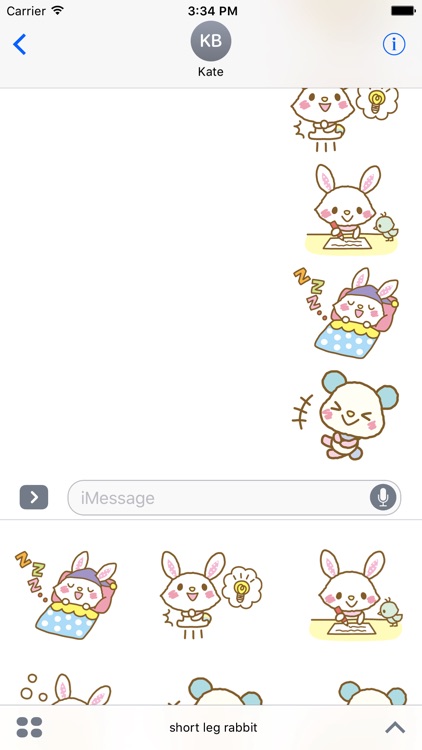 short leg rabbit