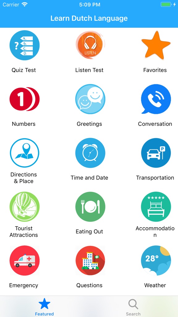 【图】Learn Dutch Phrasebook(截图1)