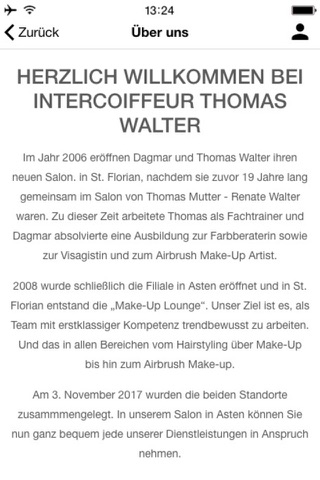 Intercoiffeur Thomas Walter screenshot 2