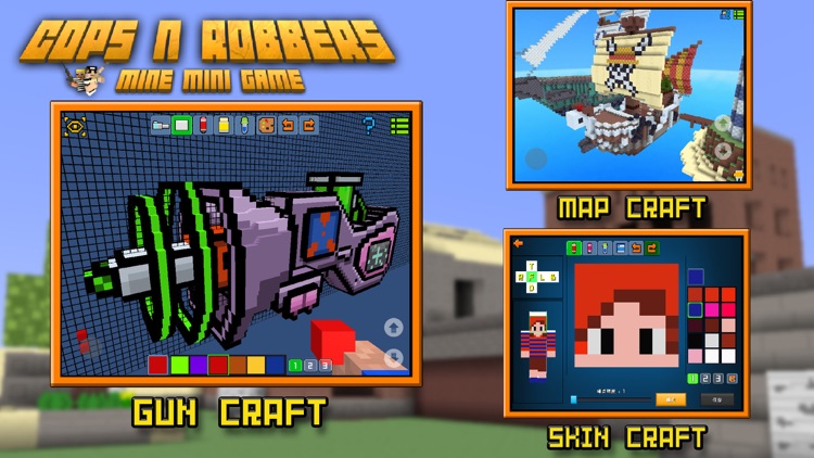 Cops N Robbers (FPS) - Block Survival Multiplayer screenshot-4