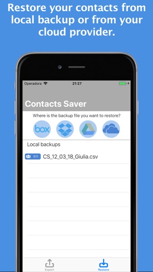 Contacts Saver(圖4)-速報App