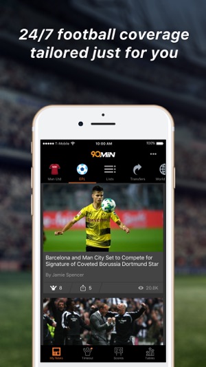 90min - Live Scores & News(圖1)-速報App