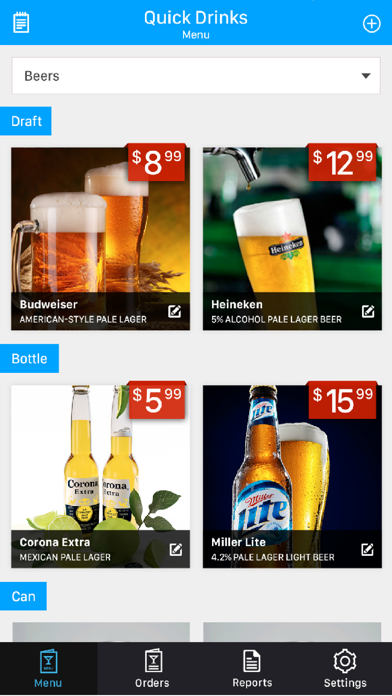Quick Drinks App screenshot 2