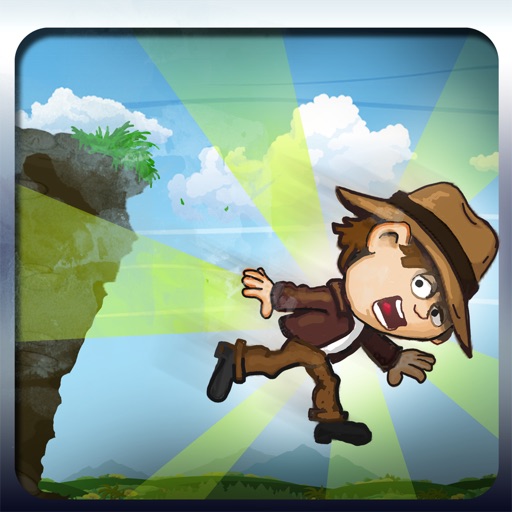 Action Adventure Cliff Jumping: Real Jungle Rush – Free Game for Kids Icon