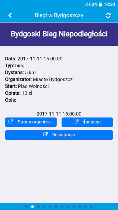 Bydgoski Kalendarz Biegowy screenshot 2